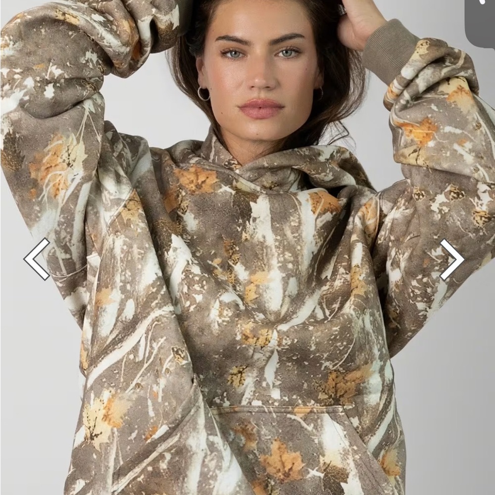 Camouflage Print Women's Hoodie